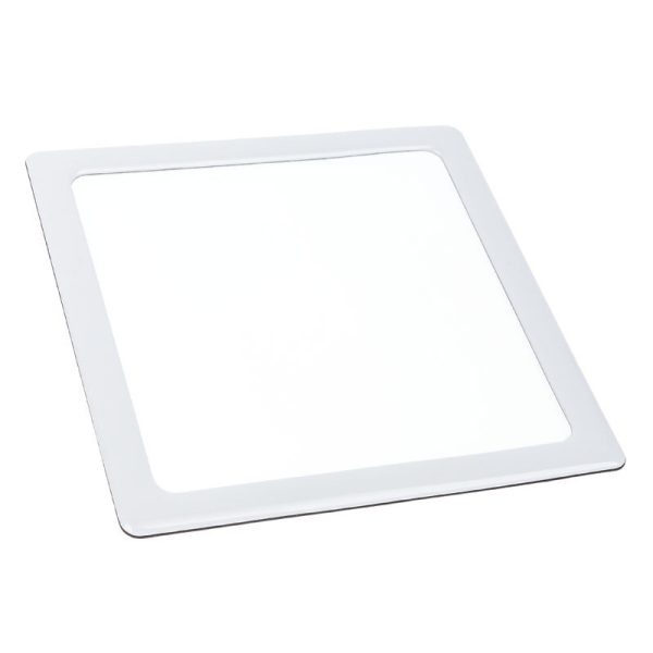 Demciflex dust filter 140mm, square – white / white