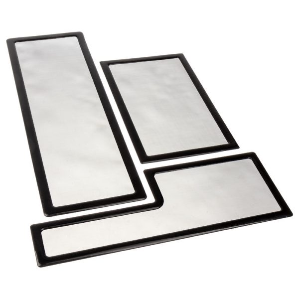 DEMCiflex dust filter set for Phanteks Enthoo Luxe – black / black