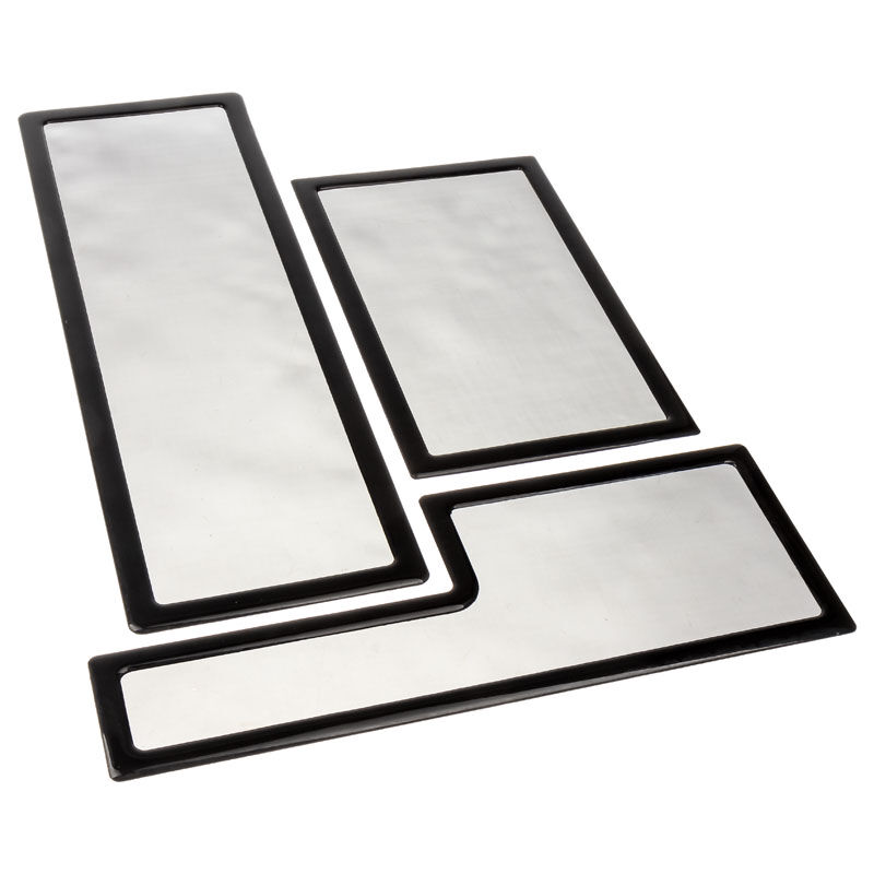DEMCiflex dust filter set for Phanteks Enthoo Luxe - black / black