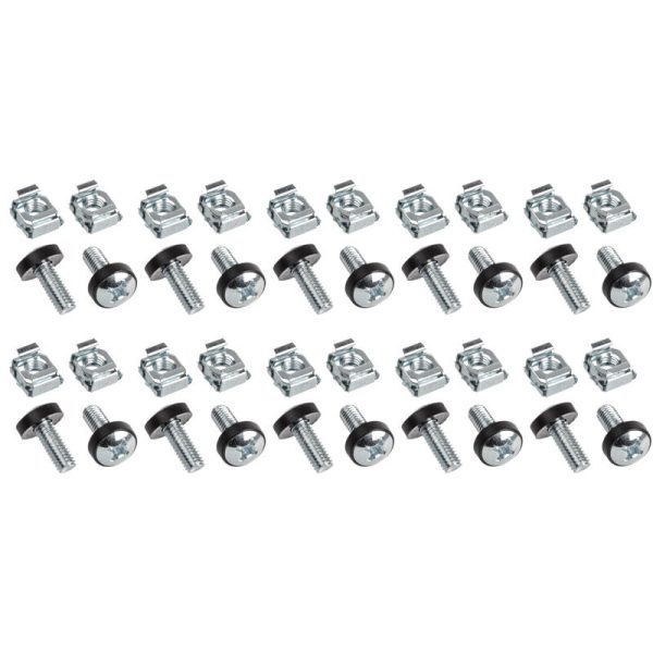 InLine Cage nut set M6, 20 pieces