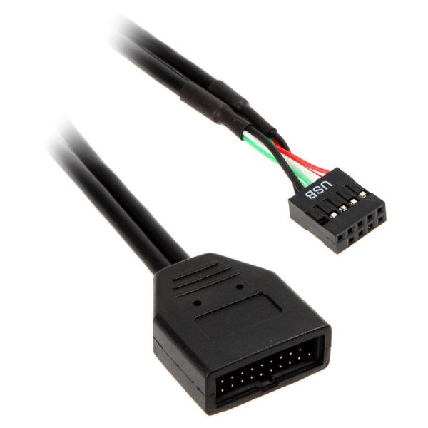 Silverstone Adapters internal USB 3.0 to USB 2.0 internally – 10 cm