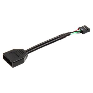 Silverstone Adapters internal USB 3.0 to USB 2.0 internally - 10 cm