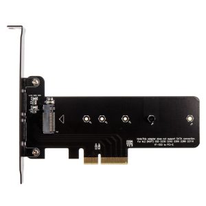 Akasa M.2 X4 PCI-E adapter card - black PCB : image 2