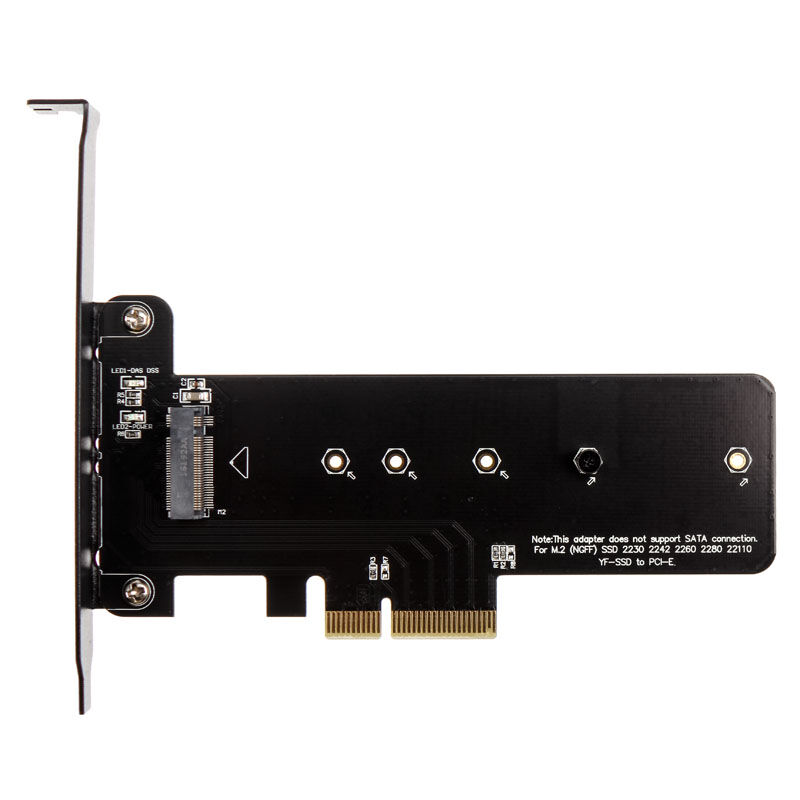 Akasa M.2 X4 PCI-E adapter card - black PCB : image 2