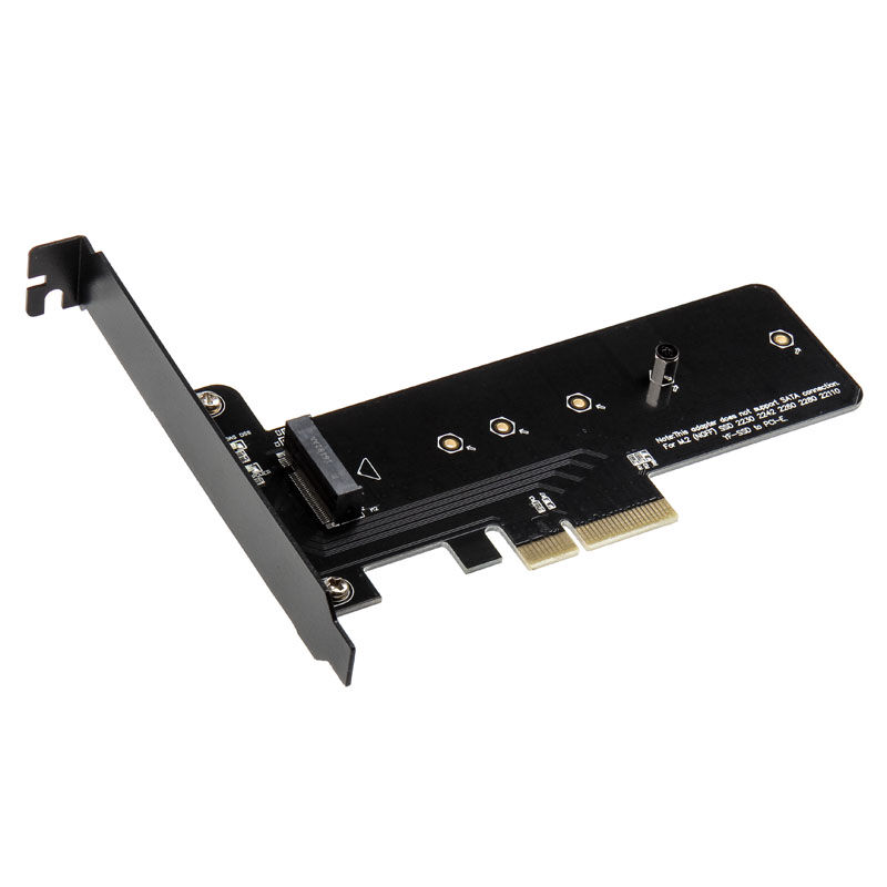 Akasa M.2 X4 PCI-E adapter card - black PCB : image 1