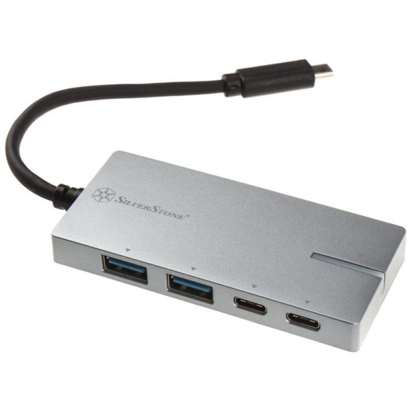 Silverstone SST-EP09C USB 3.1-C port – silver