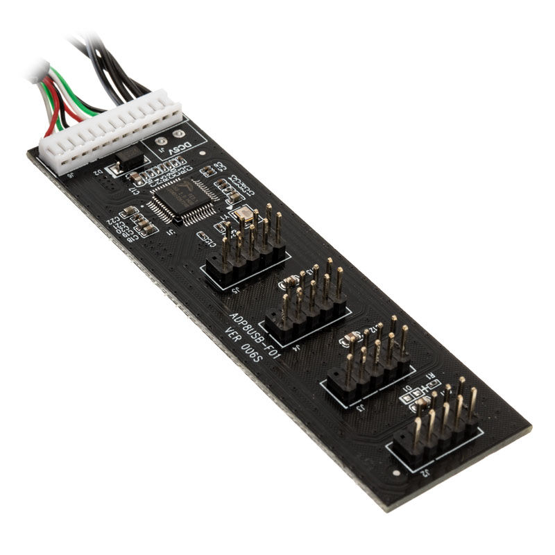 Kolink USB 2.0 hub card, incl. 60cm USB and Molex cable : image 2