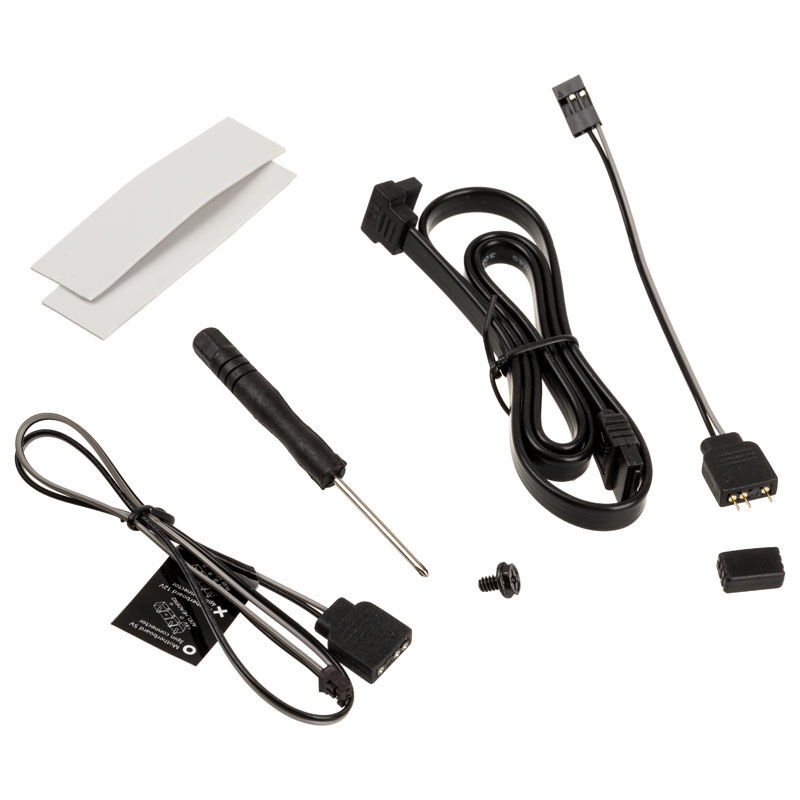Akasa M.2 PCI-E SATA RGB LED Adapter Card
