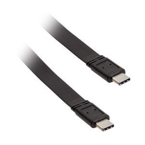 Akasa Type C to Type C Adapter Cable PROSLIM - black : image 1