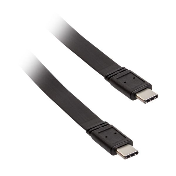 Akasa Type C to Type C Adapter Cable PROSLIM – black