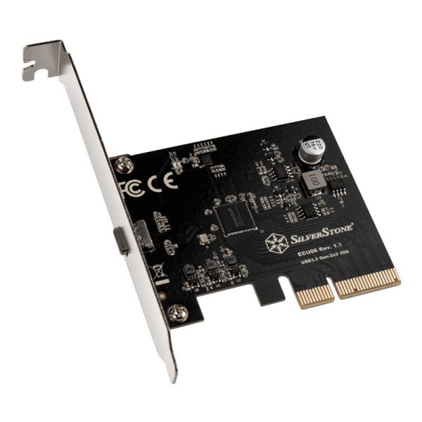 Silverstone SST-ECU06, USB-C 3.2 Gen 2×2 interface card – PCIe – B-Grade