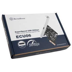 Silverstone SST-ECU06, USB-C 3.2 Gen 2x2 interface card - PCIe