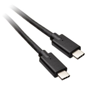 InLine USB 3.2 Gen.2 cable, USB Type-C male / male, 0.5m - black : image 1