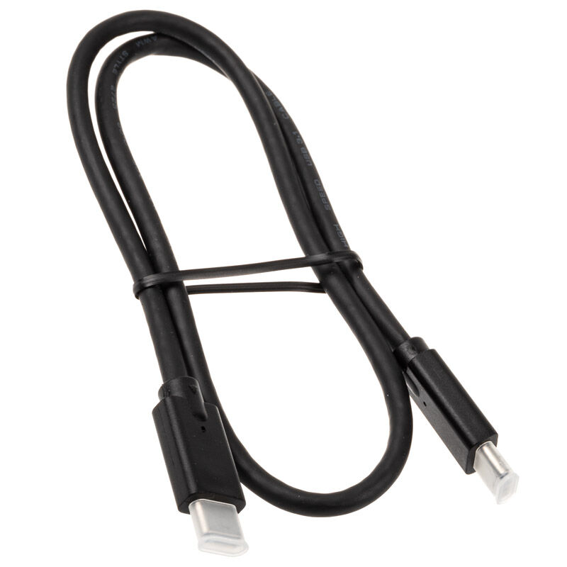 InLine USB 3.2 Gen.2 cable, USB Type-C male / male, 0.5m - black : image 2