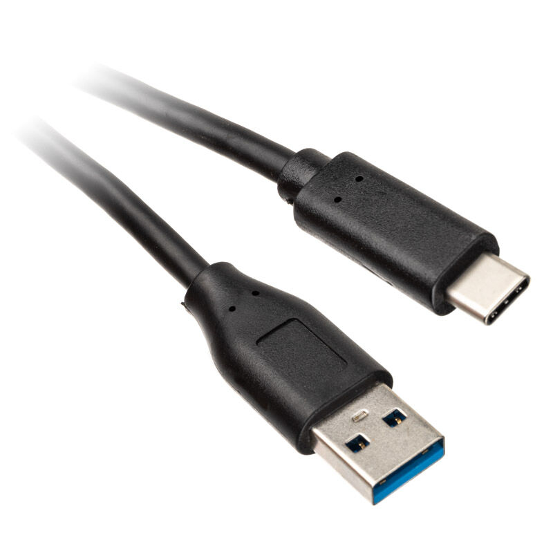 InLine USB 3.2 Gen.2 cable, type C to A male / male, 2m - black : image 1