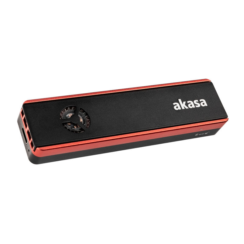 Akasa Vegas SSD Mate, M.2 SATA / NVMe SSD to USB3.2 Gen2