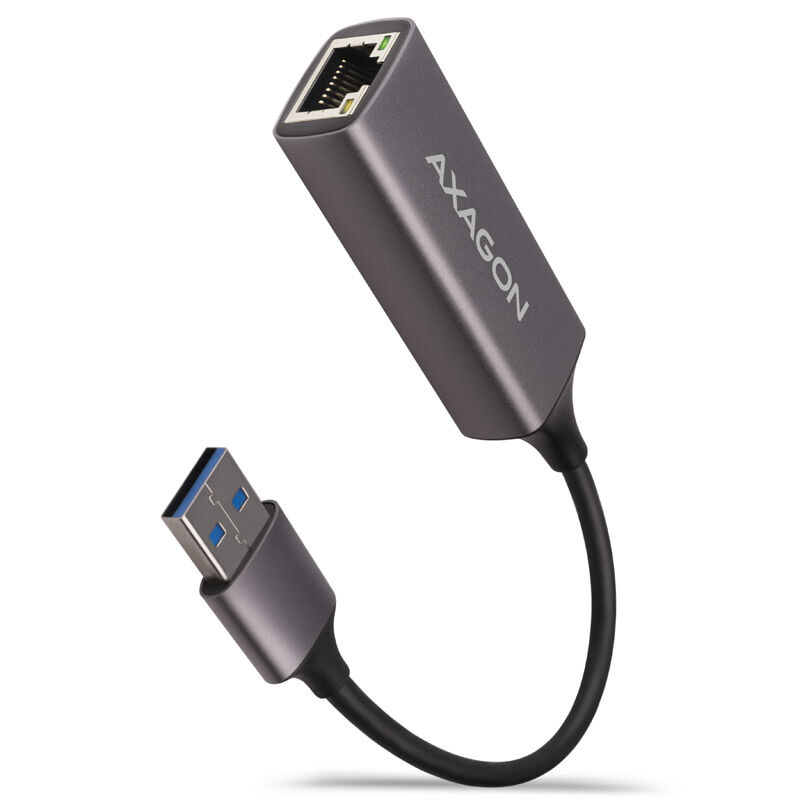 AXAGON ADE-TR Gigabit Ethernet 10/100/1000 Adapter - USB 3.1 Type A, titanium gray : image 1