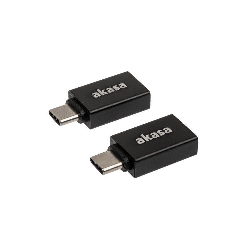 akasa Type A to Type C USB adapter - 2 pieces