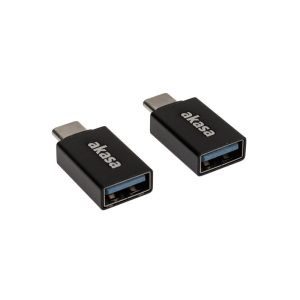 akasa Type A to Type C USB adapter - 2 pieces