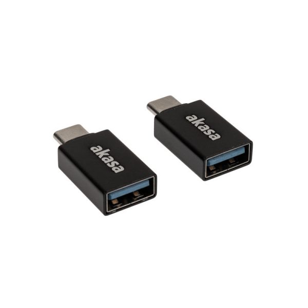 akasa Type A to Type C USB adapter – 2 pieces
