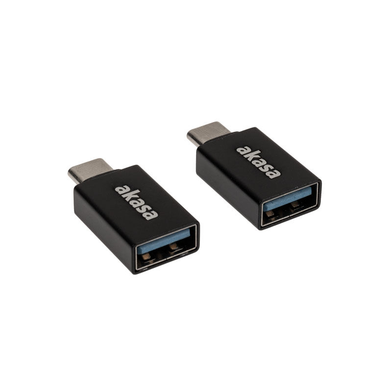 akasa Type A to Type C USB adapter - 2 pieces