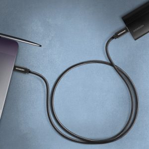 AXAGON BUCM32-CM10AB Cable, USB-C 3.2 Gen 2 to USB-C 3.2 Gen 2, black - 1m