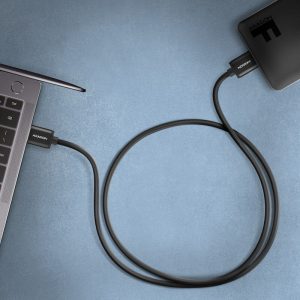AXAGON BUMM3-AM10AB Cable Micro-B USB to USB-A 3.2 Gen 1, black - 1m : image 2