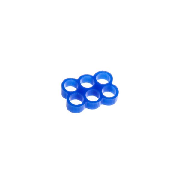 E22 6-Slot Stealth cable comb – blue