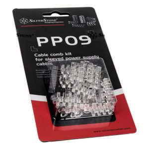 Silverstone SST-PP09, cable comb set, transparent