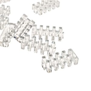 Silverstone SST-PP09, cable comb set, transparent