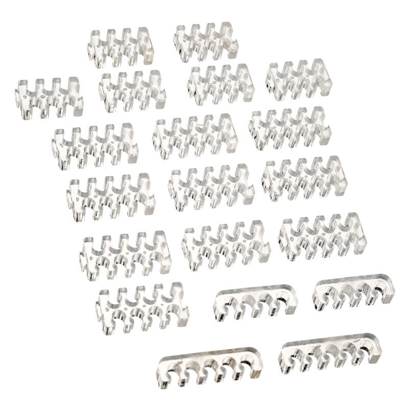 Silverstone SST-PP09, cable comb set, transparent