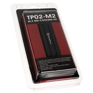Silverstone SST-TP02-M2, M.2 Passive Cooler, Aluminum