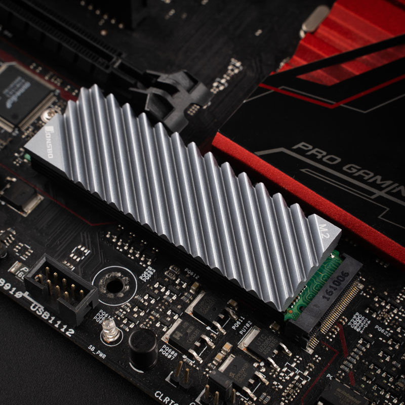 Jonsbo M.2-3 M.2 SSD passive cooler - gray