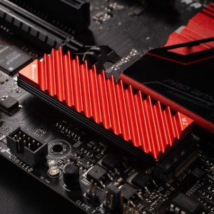 Jonsbo M. 2-3 M.2 SSD heat sink - red