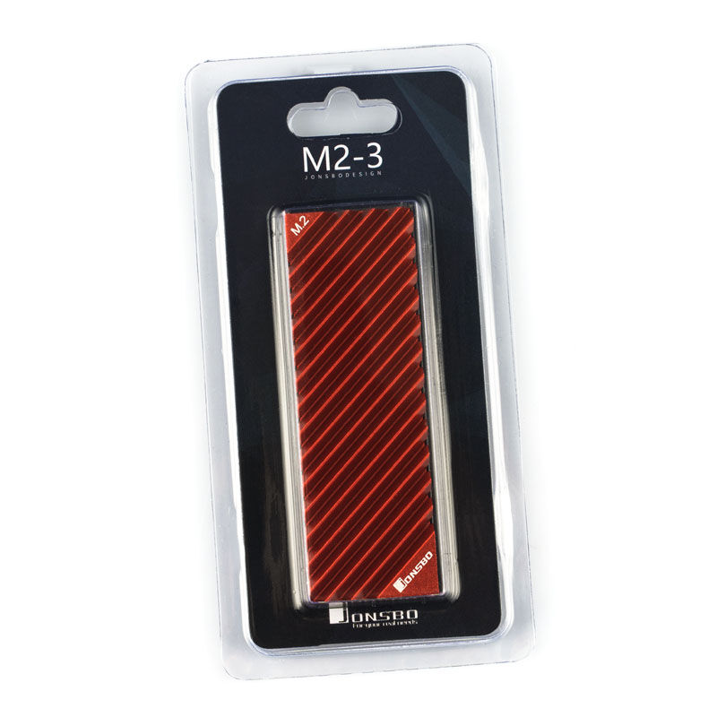 Jonsbo M. 2-3 M.2 SSD heat sink - red