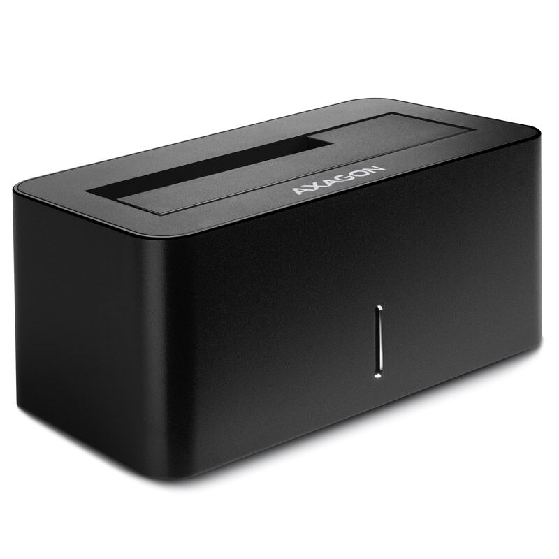 AXAGON ADSA-SN docking station, USB 3.0, 1x 2.5 / 3.5 SSD / HDD, SATA 6 - black