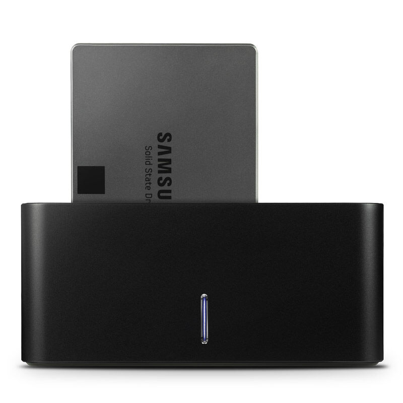AXAGON ADSA-SN docking station, USB 3.0, 1x 2.5 / 3.5 SSD / HDD, SATA 6 - black