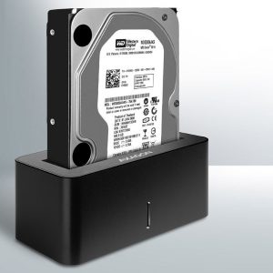 AXAGON ADSA-SN docking station, USB 3.0, 1x 2.5 / 3.5 SSD / HDD, SATA 6 - black