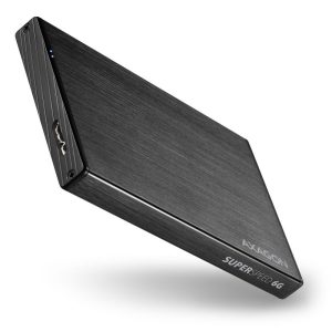 AXAGON EE25-XA6 external 2.5 housing, USB3.0 / SATA 6G, aluminum - black