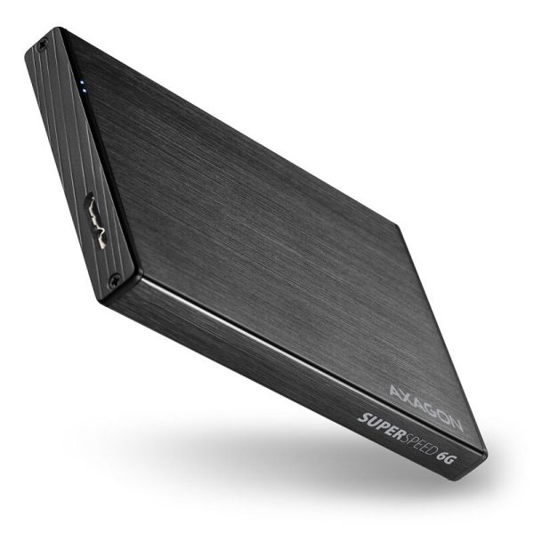 AXAGON EE25-XA6 external 2.5 housing, USB3.0 / SATA 6G, aluminum – black