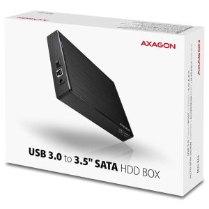 AXAGON EE35-XA3 external 3.5 housing, USB 3.0 / SATA II, aluminum - black