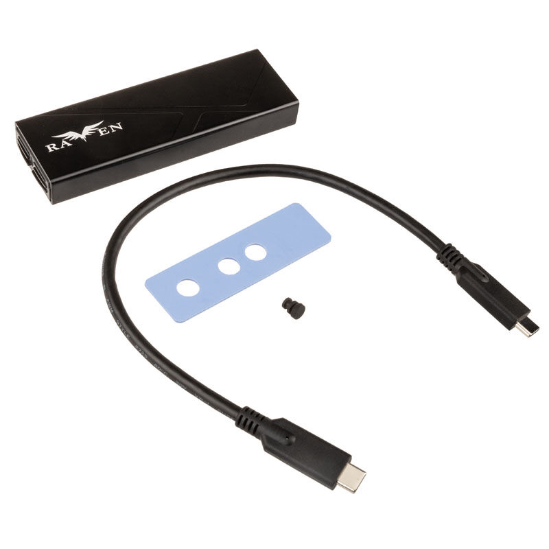 Silverstone SST-RVS03 M.2 SSD housing, USB-C