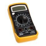 InLine multimeter with temperature sensor and transistor measurement