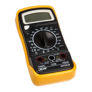 InLine multimeter with temperature sensor and transistor measurement : image 1