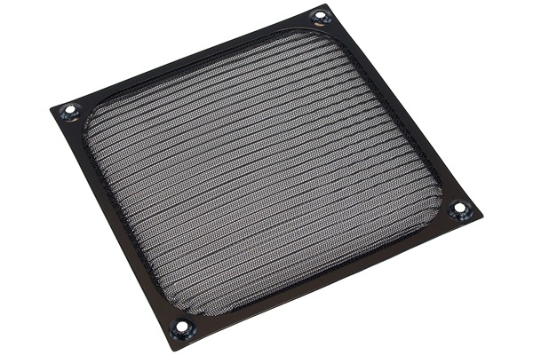 Air filter 140mm colour black