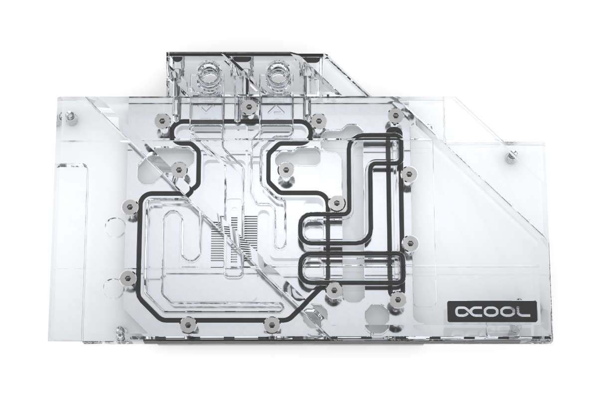 Alphacool Eisblock Aurora Acryl GPX-A Radeon 5600/5700 XT Red Devil