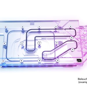 Alphacool Eisblock Aurora Acryl GPX-N RTX 3090 Founders Edition with Backplate