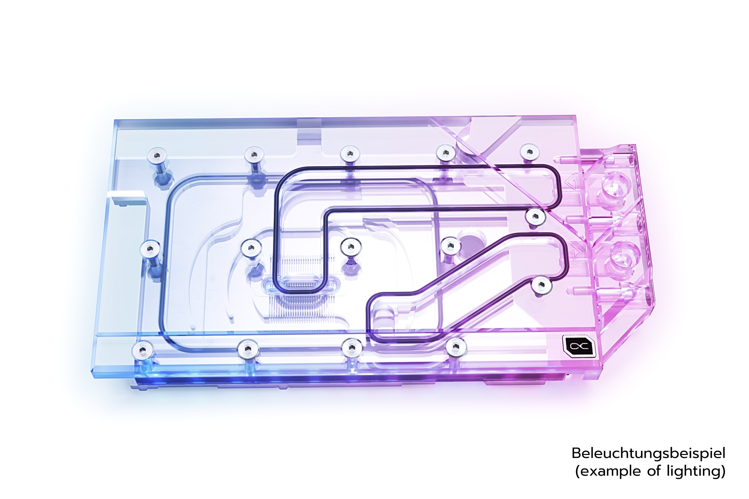 Alphacool Eisblock Aurora Acryl GPX-N RTX 3090 Founders Edition with Backplate