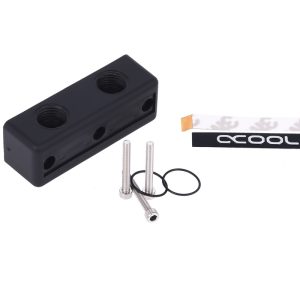 Alphacool Eisblock GPX Acetal terminal block - black