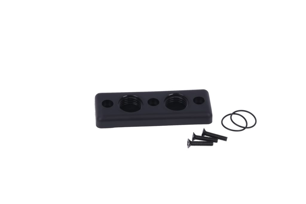 Alphacool Eisblock GPX Acetal terminal cover - black : image 1